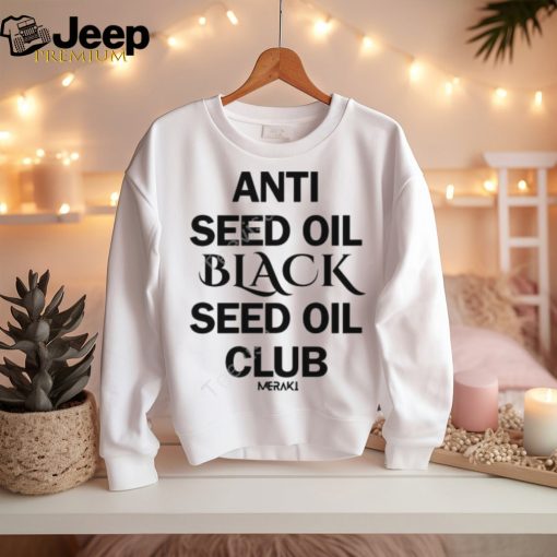 Vance Anti Seed Oil Black Seed Oil Club T Shirt