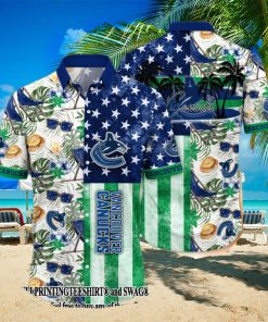 Vancouver Canucks NHL Flower Best Combo All Over Print Hawaii Shirt And Tshirt