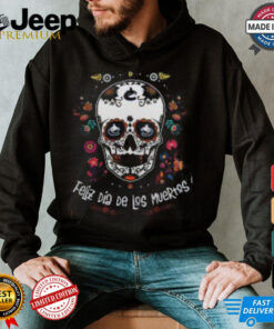 Vancouver Canucks Skull Dia De Los Muertos 2024 T Shirt