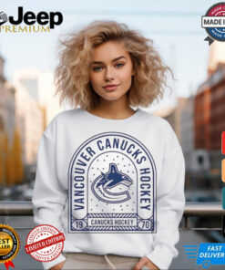 Vancouver Canucks Uphill Stained Glass T Shirt