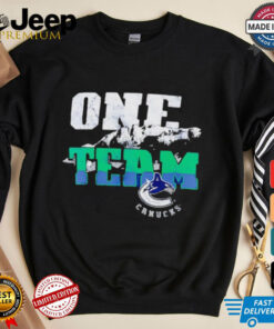 Vancouver Canucks one team ice shirt