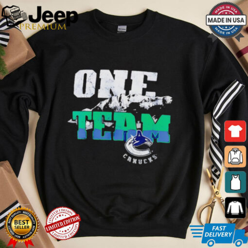 Vancouver Canucks one team ice shirt