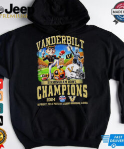 Vanderbilt Commodores Birmingham Bowl Champions 2025 shirt