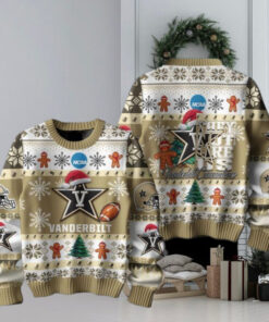 Vanderbilt Commodores Football They Not Like Us Christmas Ugly Sweater