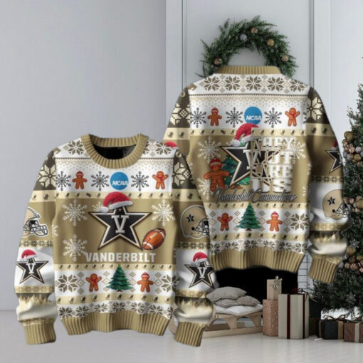 Vanderbilt Commodores Football They Not Like Us Christmas Ugly Sweater