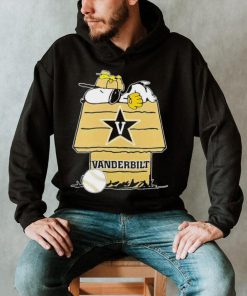 Vanderbilt Commodores Snoopy And Woodstock The Peanuts Baseball shirt