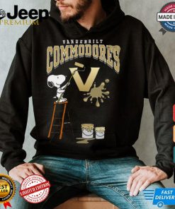 Vanderbilt Commodores Snoopy Painting Shirt