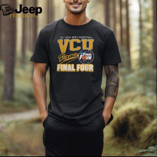 Vcu Rams Final Four ’11 Ncaa Men’s Basketball Black Shirt