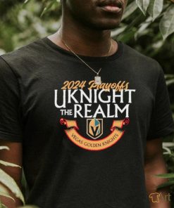 Vegas Golden Knights 2024 Uknight the realm shirt