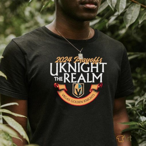 Vegas Golden Knights 2024 Uknight the realm shirt