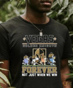 Vegas Golden Knights Bluey forever not just when we win shirt