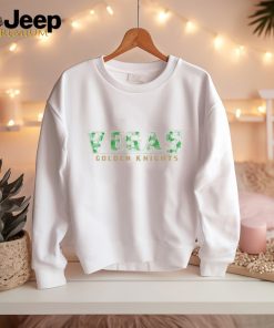 Vegas Golden Knights Fanatics Branded Women's St. Patrick's Day Spirit Jersey T Shirt