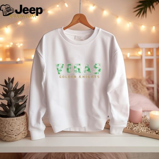 Vegas Golden Knights Fanatics Branded Women’s St. Patrick’s Day Spirit Jersey T Shirt
