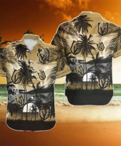 Vegas Golden Knights NHL Hawaii Coconut And Logo Full Printed Hawaiian Shirt