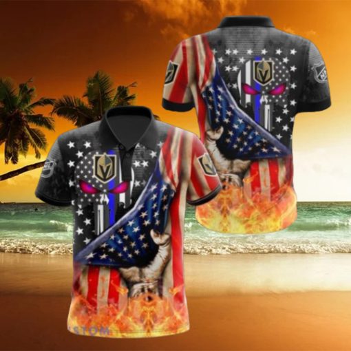 Vegas Golden Knights Printing 3D Polo Shirt Gift For Fans Trending Sport Team Gift