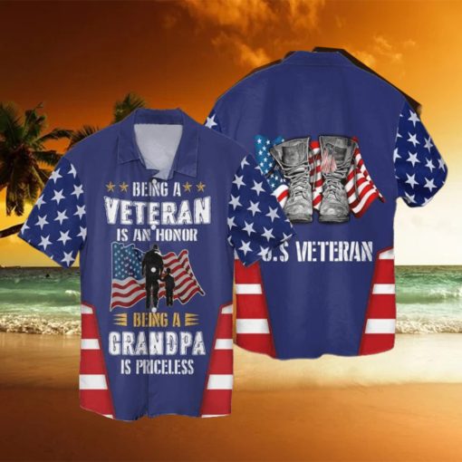 Veteran Grandpa Aloha Hawaiian Shirts For Men For Women