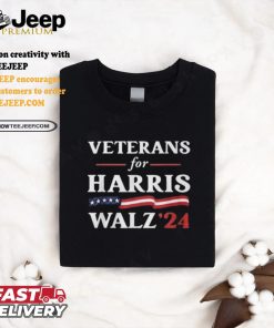 Veterans for Harris walz 2024 vote tim walz Kamala Harris T shirt