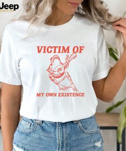 Victim Of My Own Existence Cottage Core Frog Frog Drawing Sad Frog T Shirt