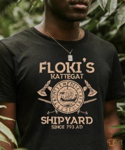 Viking Flokis Kattegat Shipyard Norse Mythology Men T shirt