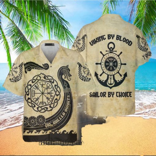 Viking Valhalla Bound Summer Hawaiian Shirt