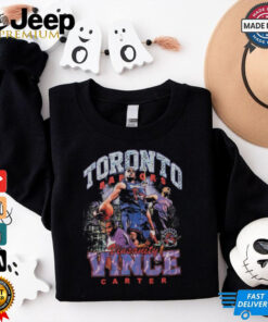 Vince Carter Toronto Raptors Mitchell & Ness Hardwood Classics Bling Concert Player T Shirt