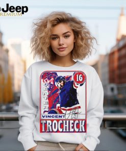 Vincent Trocheck New York R Card signature vintage shirt