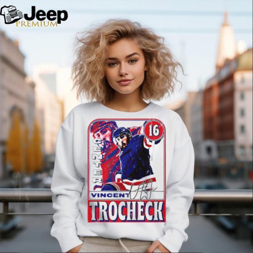 Vincent Trocheck New York R Card signature vintage shirt