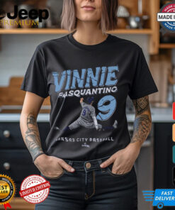 Vinnie Pasquantino #9 Kansas City Baseball Slide t shirt