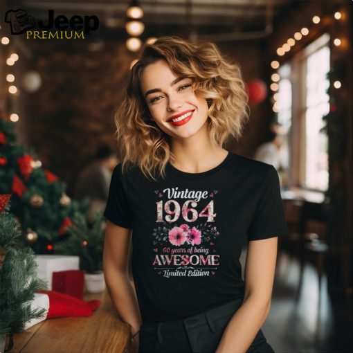 Vintage 1964 Limited Edition 60th Birthday Gifts For Shirt