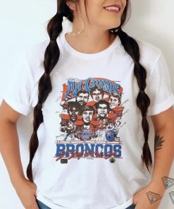 Vintage 1980s USA Made NFL Denver Broncos Super Bowl Caricature 1987 T Shirt
