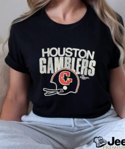 Vintage 1983 Houston Gamblers logo USFL t shirt