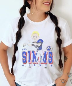 Vintage 1987 New York Giants NFL Phill Sims T Shirt