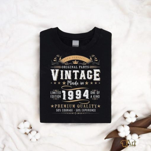 Vintage 1994 30th Birthday Gifts 30 Year Old Shirt