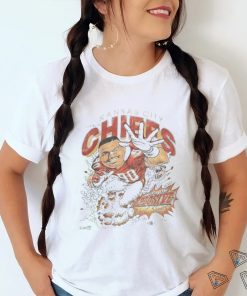 Vintage 1994 Kansas City Chiefs Neil Smith #90 Caricature Xplosion T shirt