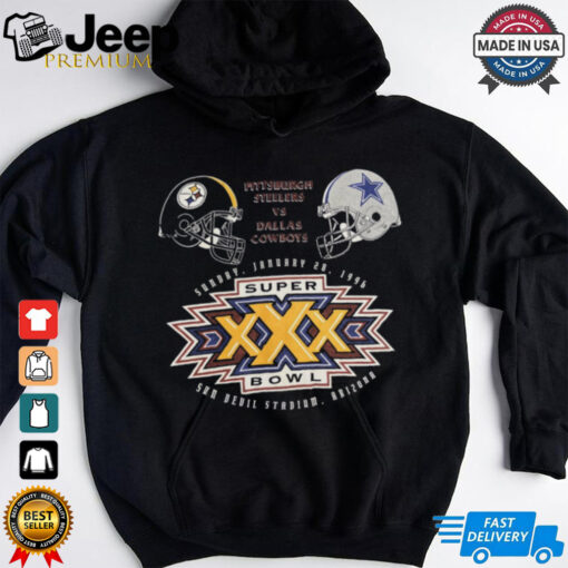 Vintage 1996 Super Bowl XXX Graphic shirt