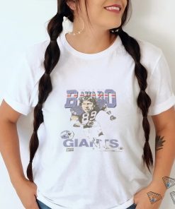 Vintage 80s 90s New York Giants Mark Bavard NFL Cartoon Caricature 1987 Shirt