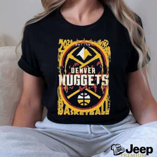 Vintage 90s Denver Nuggets 2024 NBA Playoffs Shirt