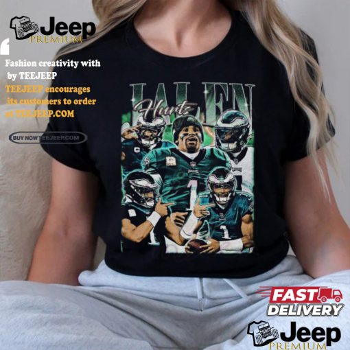 Vintage 90s Graphic Style Jalen Hurts T Shirt