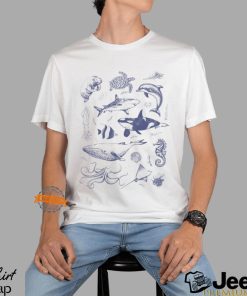 Vintage 90s Tattoo Sea Animal Tshirt