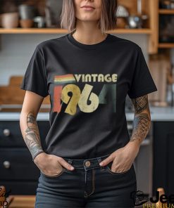 Vintage Best of 1964 Vintage Retro Birthday Pro Shirt