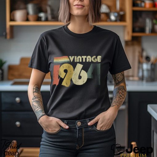 Vintage Best of 1964 Vintage Retro Birthday Pro Shirt