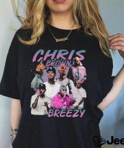 Vintage Chris Brown Breezy Hip Hop T Shirt