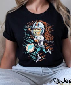 Vintage Dan Marino Miami Dolphins Caricature T shirt