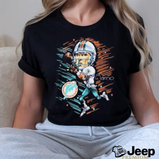 Vintage Dan Marino Miami Dolphins Caricature T shirt