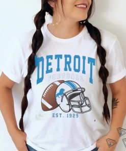 Vintage Detroit Football Crewneck shirt