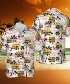 Vintage Double Decker Bus Hawaiian Shirt For Men And Women Gift Teams Shirt Beach