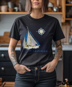 Vintage Fort Lauderdale Florida Sailboat Shirt