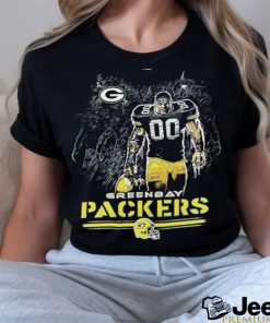 Vintage Green Bay Packers NFL FOOTBALL Caricature T SHIRT