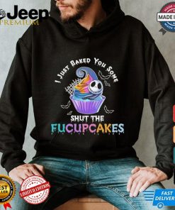 Vintage I Just Baked You Some Shut The Fucupcakes Cat Baking Shirt