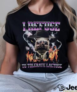 Vintage I Refuse To Tolerate Lactose Shirt